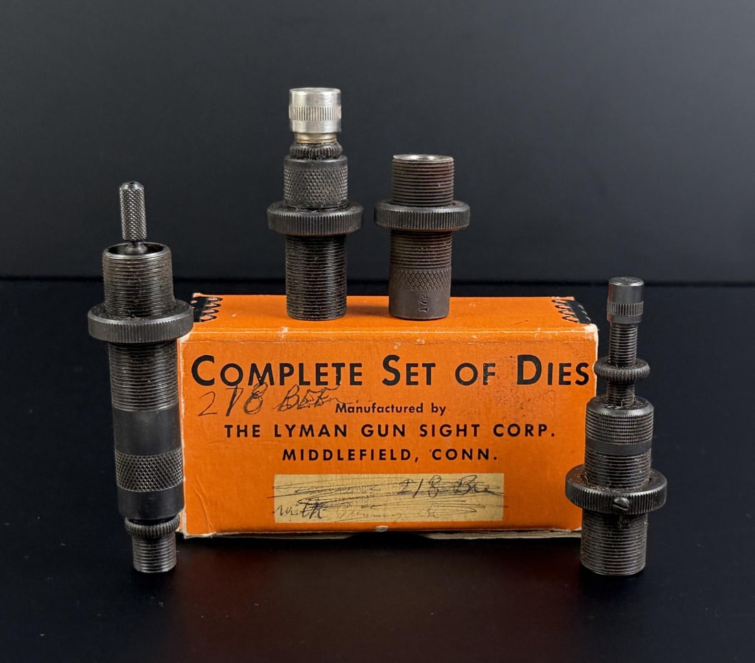 Lyman Ideal 310 .218 Bee Reloading Dies: Nice set.