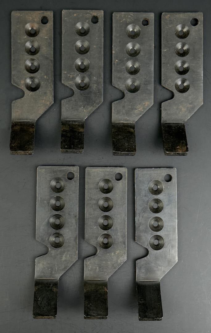 Lyman 4 Cavity Bullet Mold Sprue Cutter Plates: Nice grouping