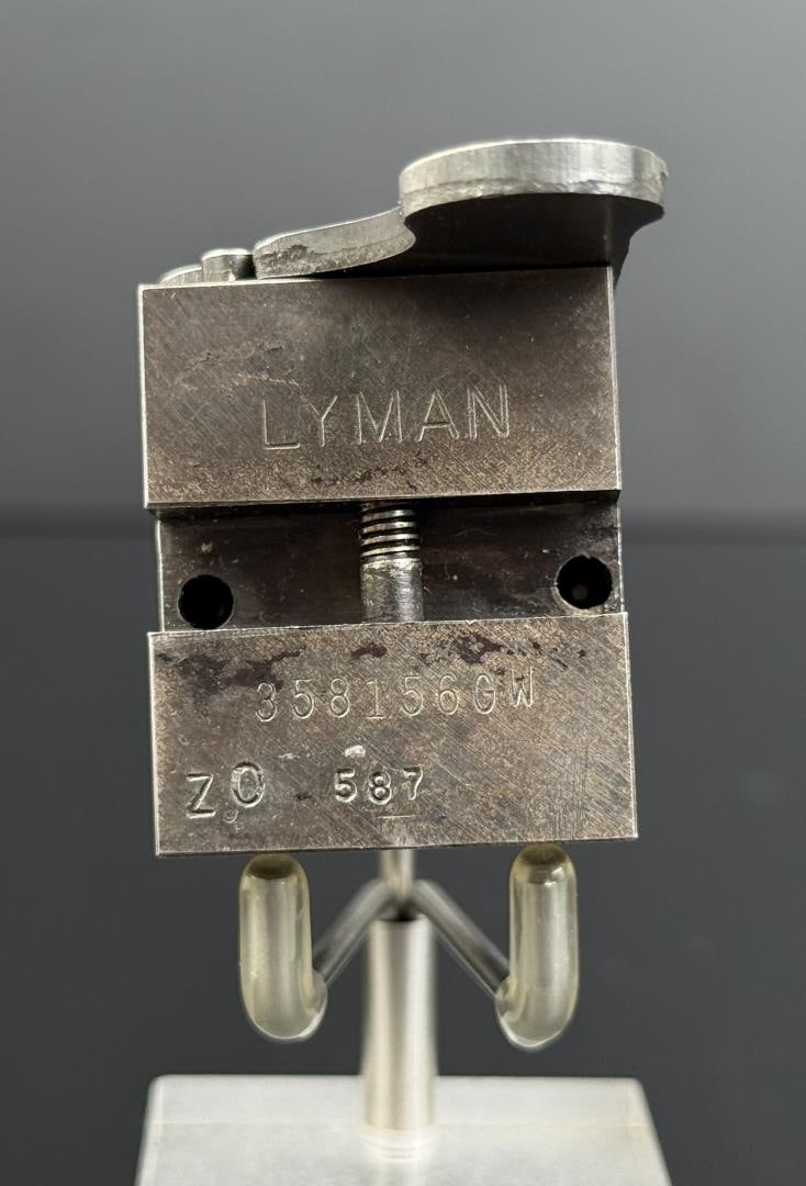 Lyman 358156GW Reloading Bullet Mold: Nice example.
