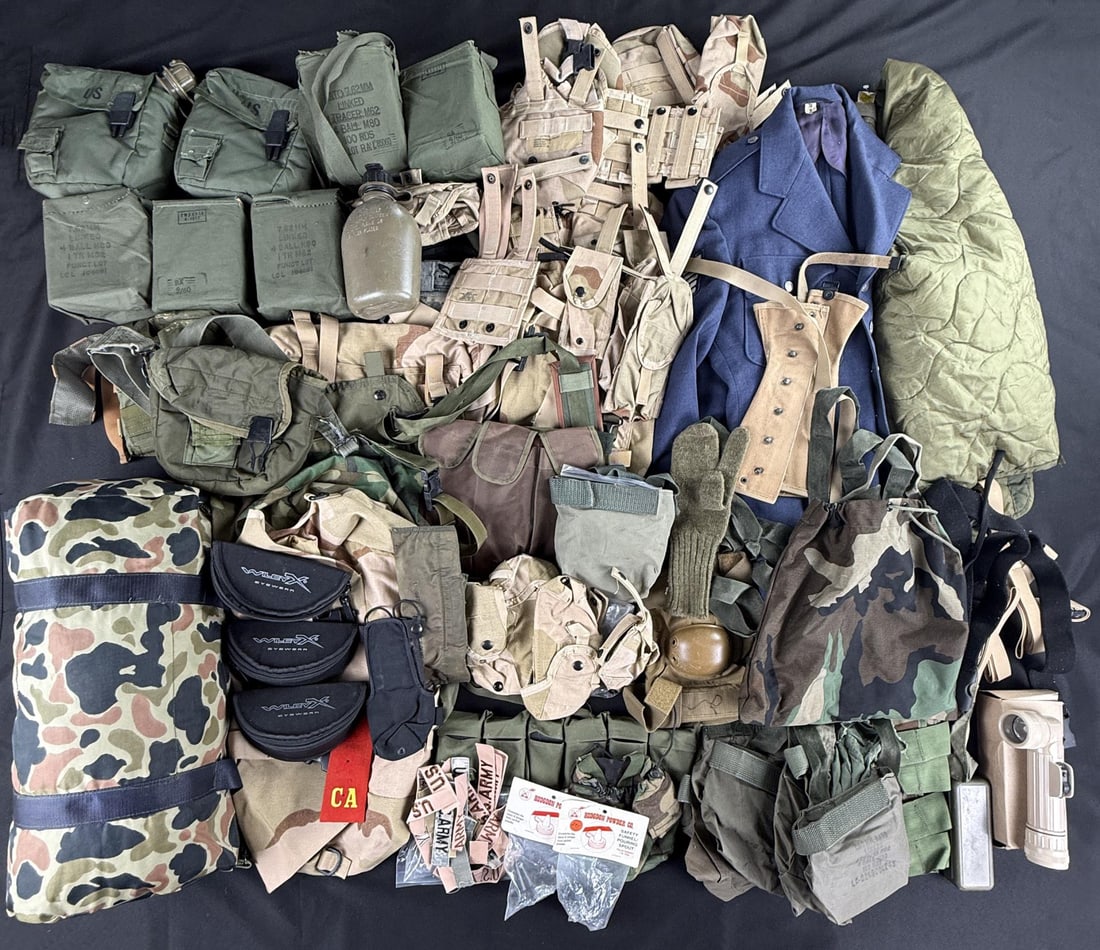 Collection of Desert Storm Era Military Surplus: Nice grouping