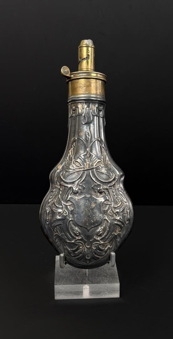 G&JW Hawksley Brass Powder Flask (1 of 8)