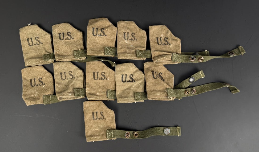 Collection of WW2 M1 Carbine Muzzle Covers (1 of 4)