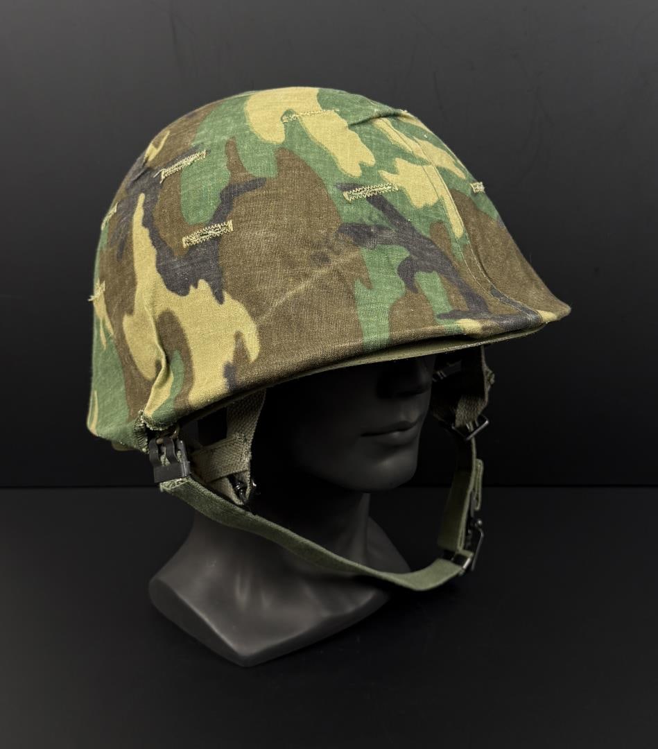 Cold War US Army M1 Paratrooper Helmet (1 of 8)