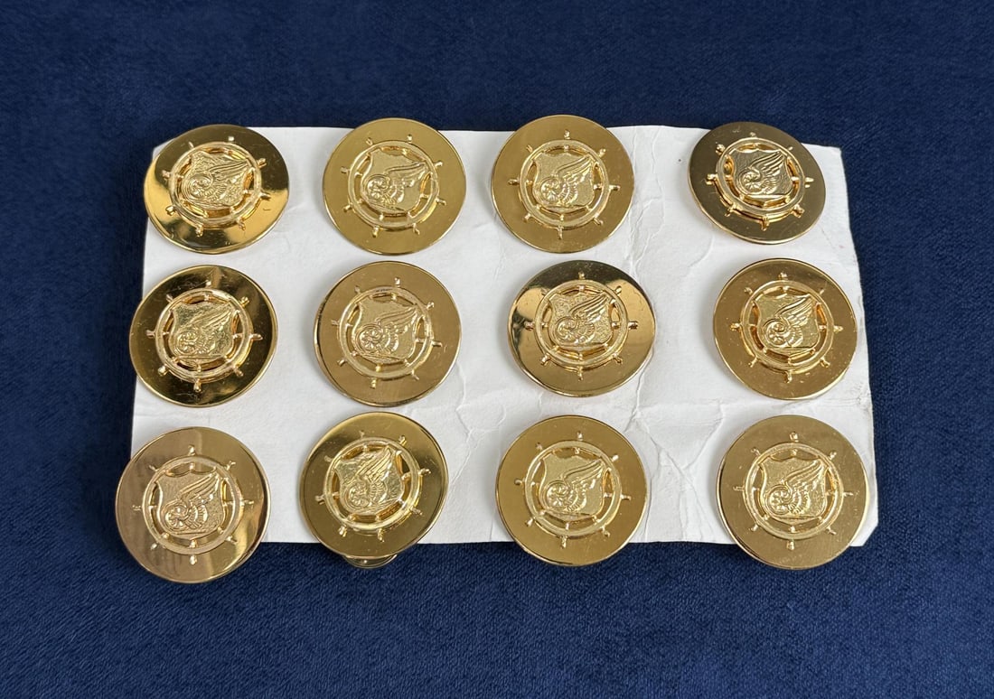 WW2 US Army Transportation Corps Collar Discs: Nice grouping