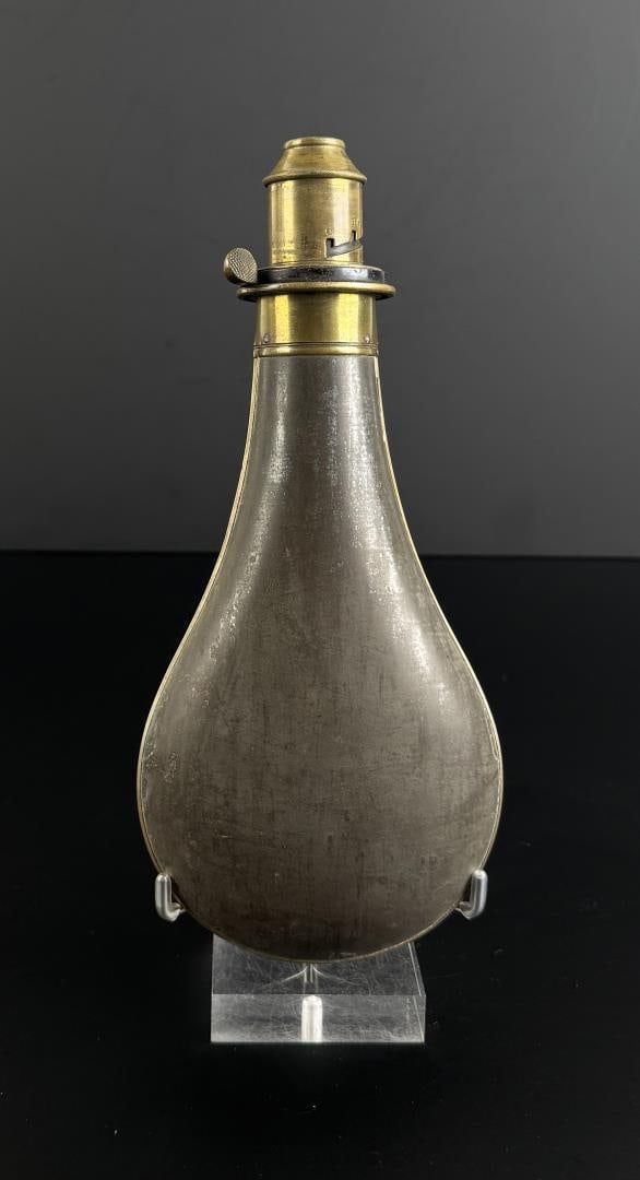 G&JW Hawksley Brass Powder Flask (1 of 5)