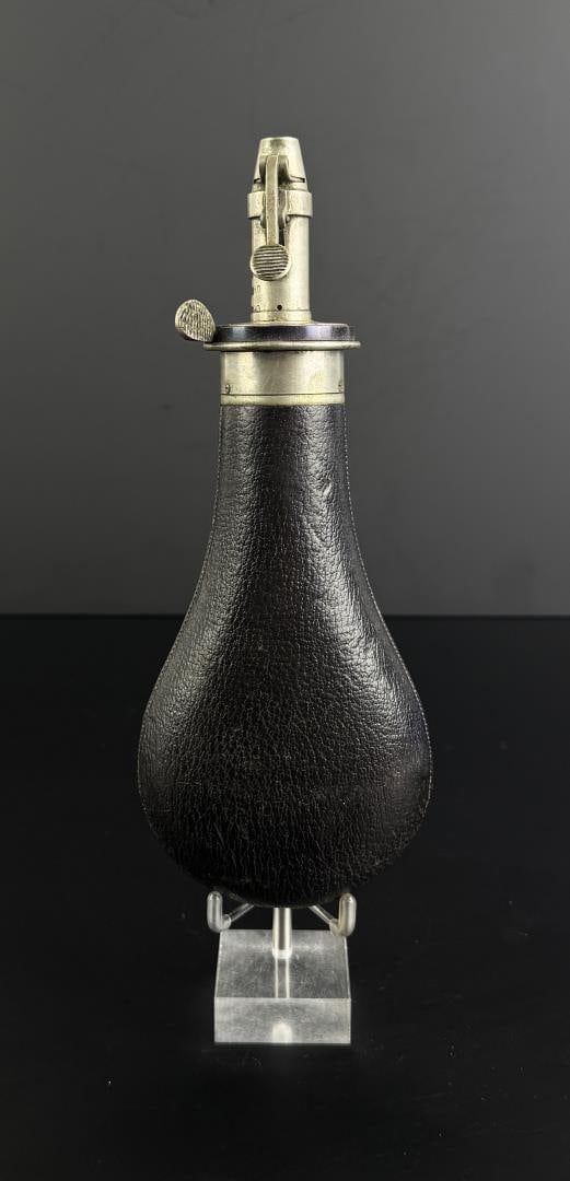 James Dixon & Sons Nickel Silver Powder Flask (1 of 5)