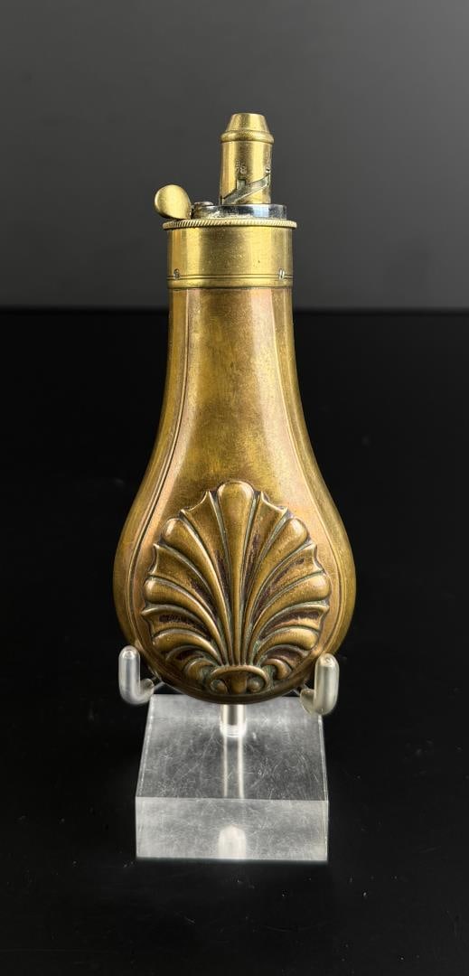 Brass Pistol Pocket Powder Flask (1 of 5)