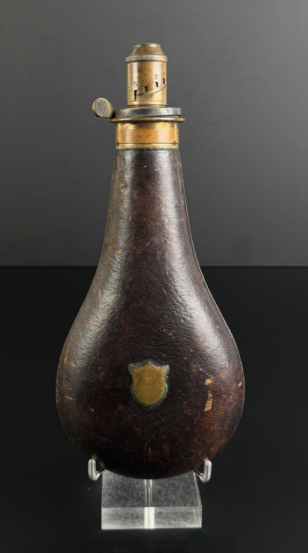 James Dixon & Sons Brass Powder Flask (1 of 7)