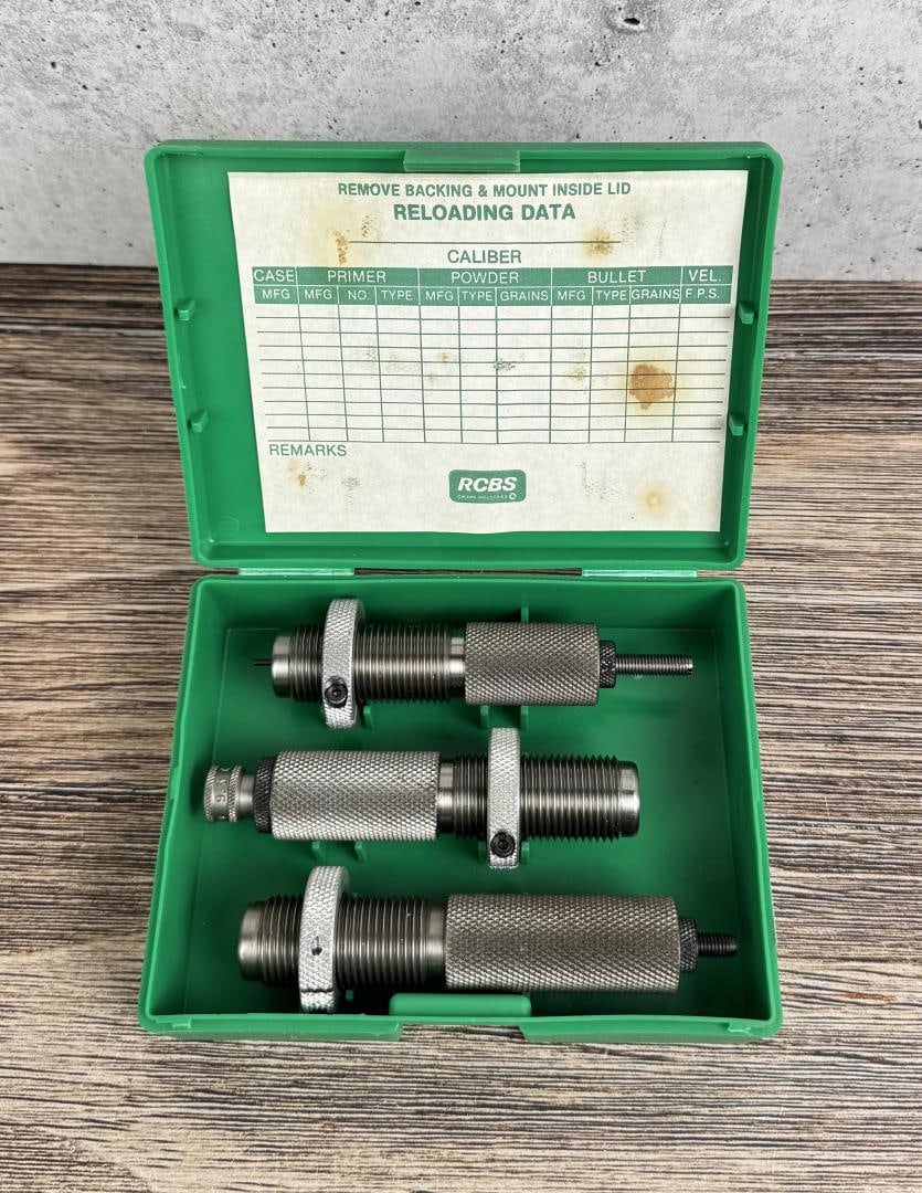9.3x72R RCBS Reloading Dies: Rare caliber.