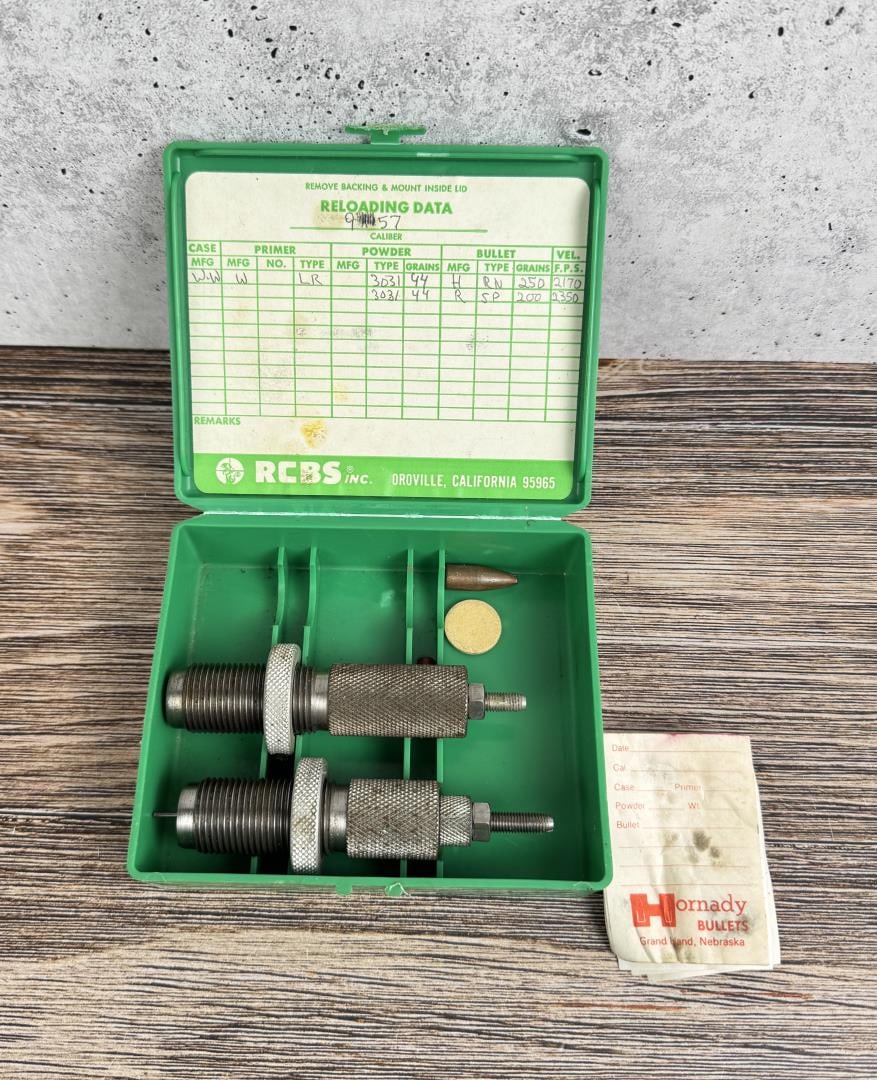 9x57 RCBS Reloading Dies: Scarce Caliber.