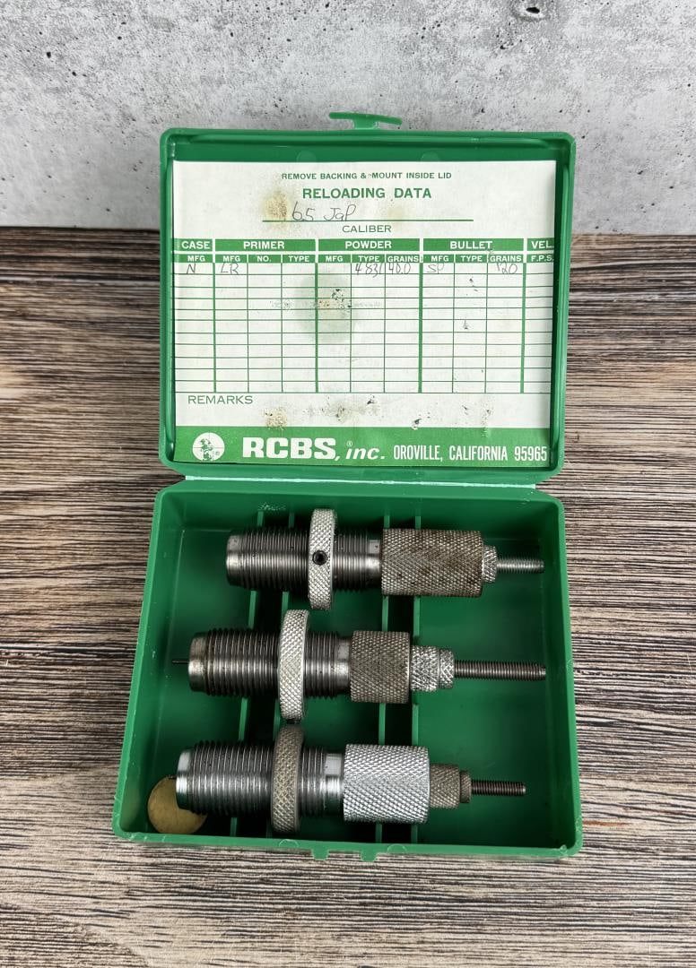 6.5x257 Roberts RCBS Reloading Dies: Scarce.