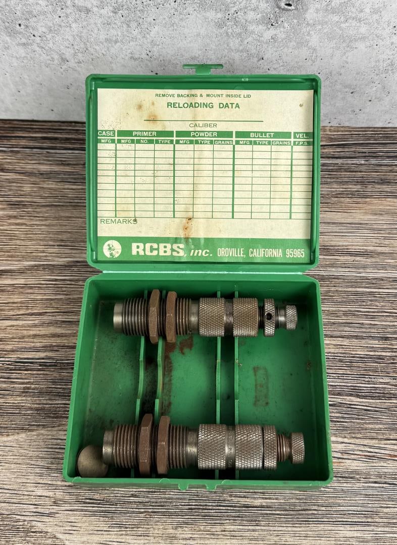 8x56R Hungarian RCBS Reloading Dies: Scarce
