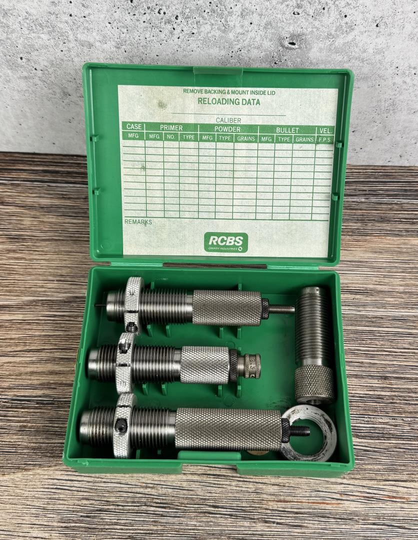 9.3x72R RCBS Reloading Dies: Rare caliber.