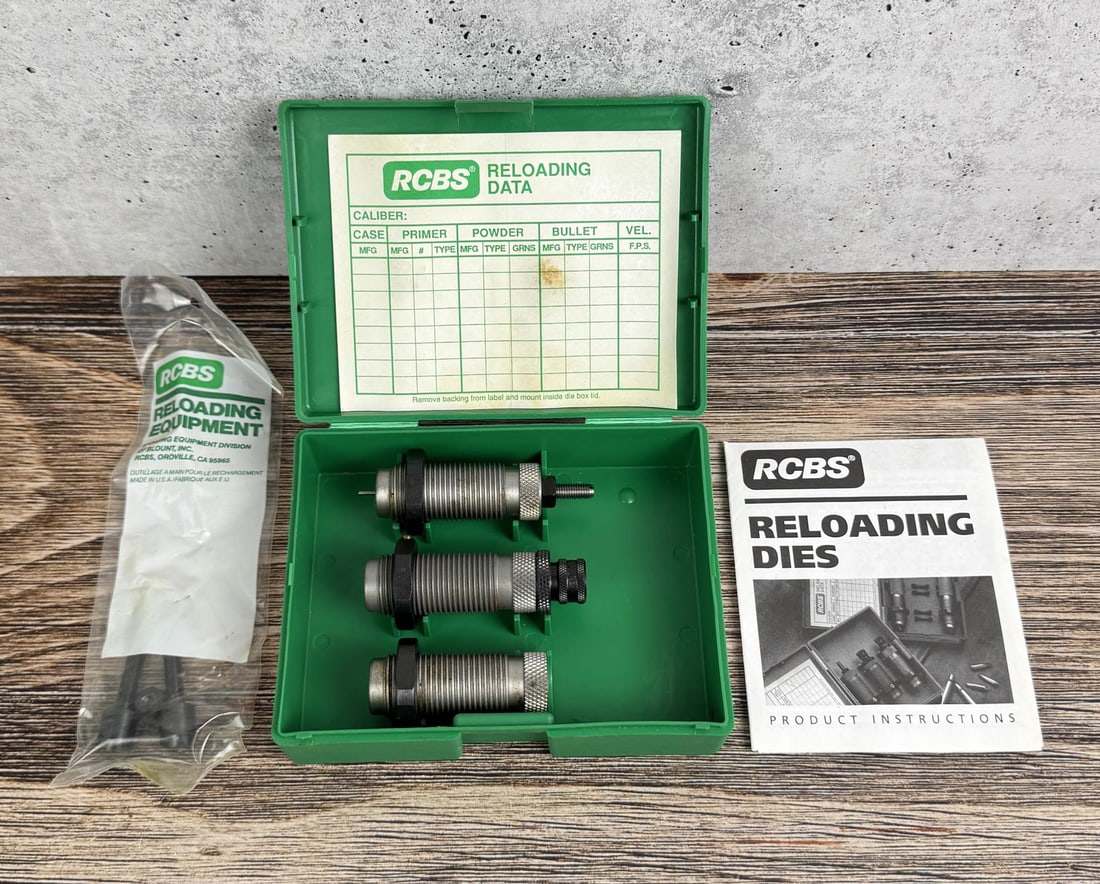 .50 ACT EXP RCBS TC Reloading Dies: Nice set.
