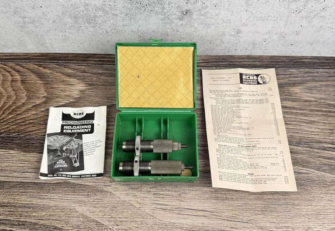 .358 Norma Magnum RCBS Reloading Dies: Nice set.