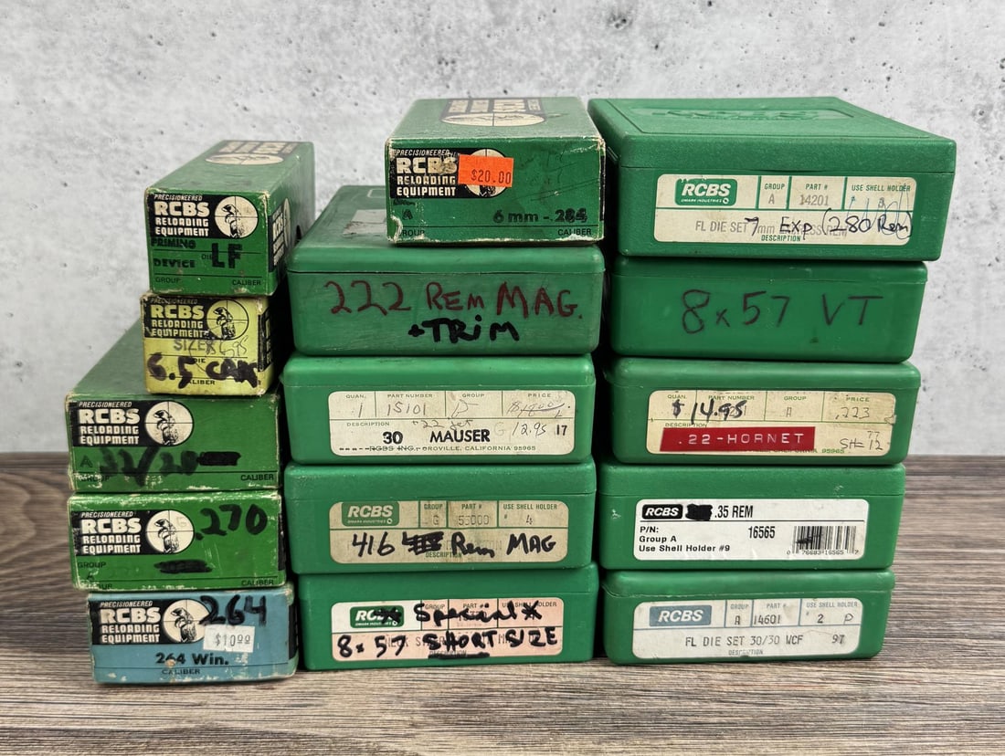 RCBS Reloading Dies - 6