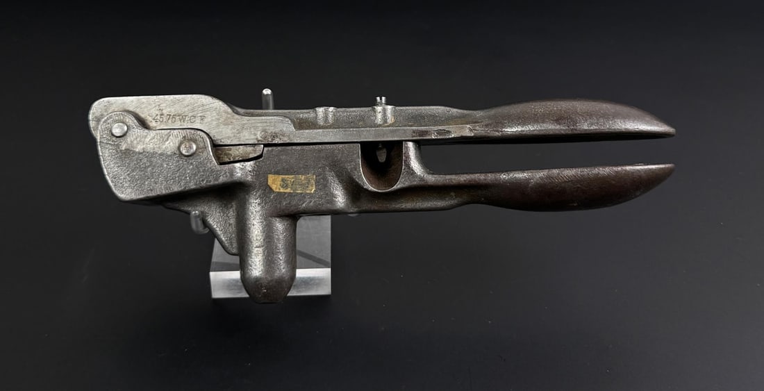 1875 Winchester Golden .45-75 Reloading Tool: No gold paint remains