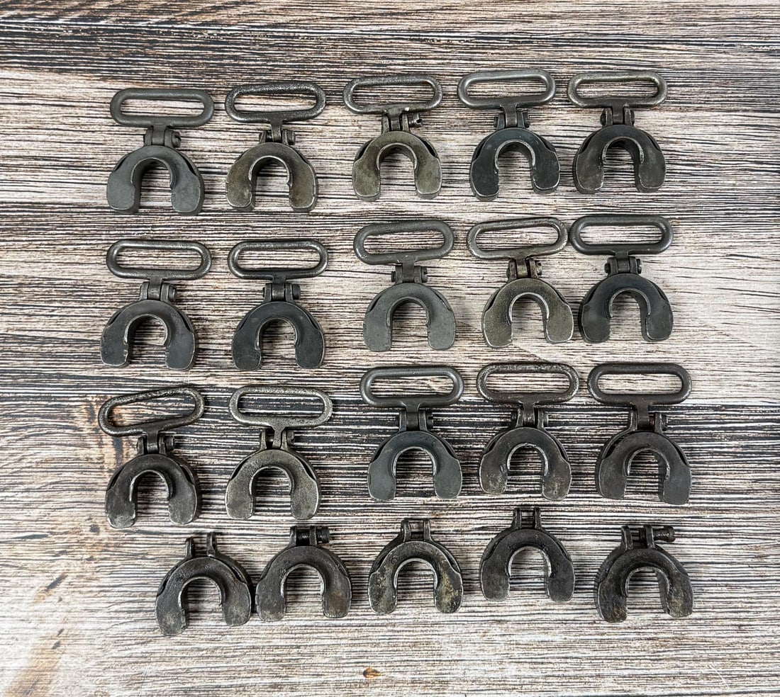 M1 Garand Stamped Stock Ferrules: 20 total.
