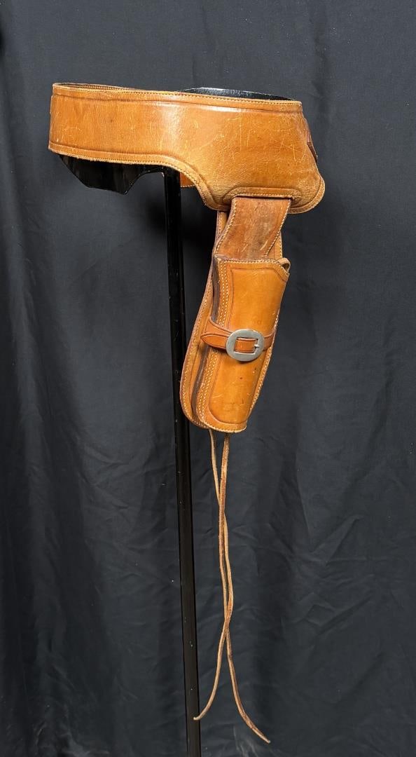 Cheney Tulsa Oklahoma Gunfighter Ammo Belt Gun Rig (1 of 9)
