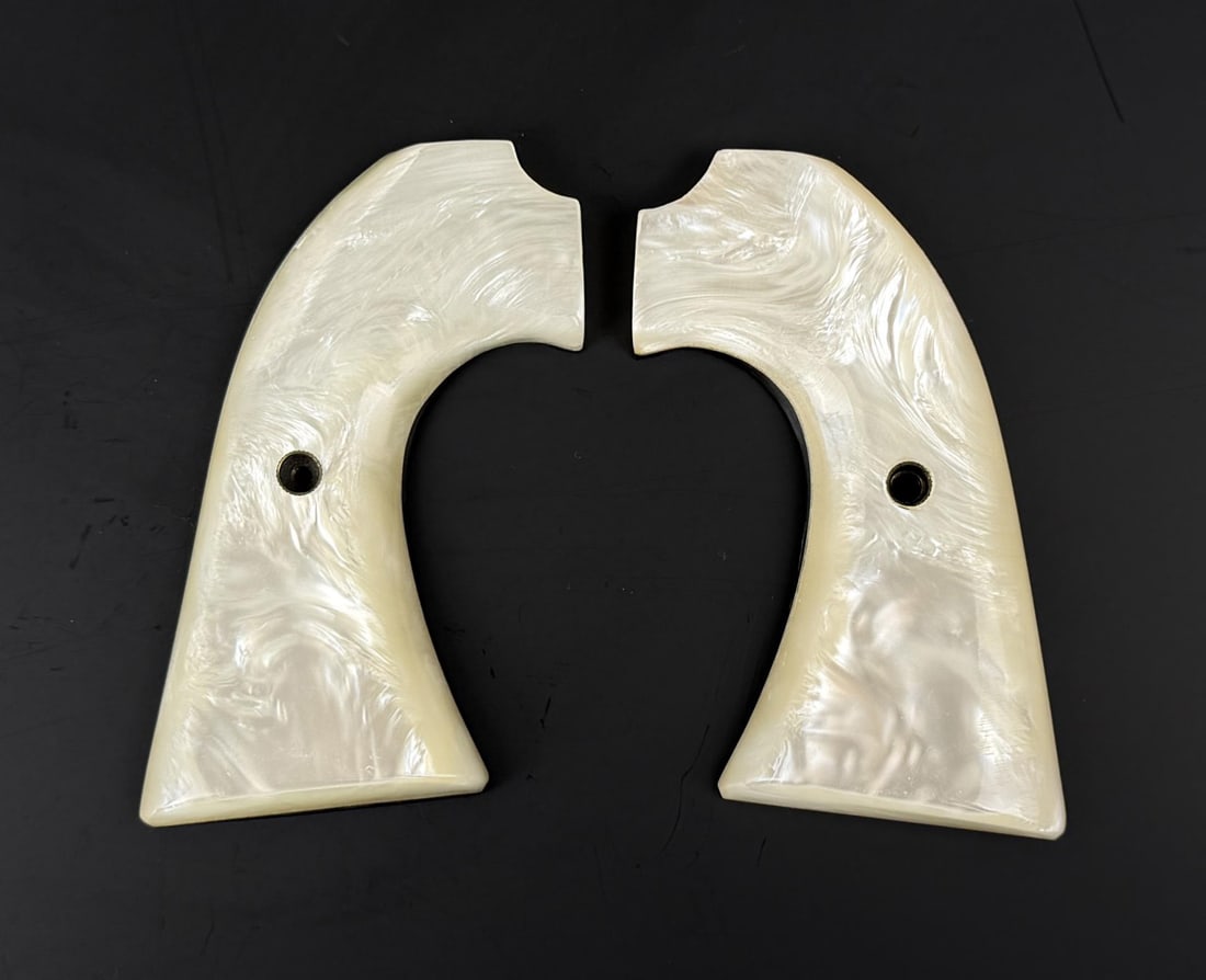 Colt Bisley Faux Mother of Pearl Pistol Grips (1 of 4)