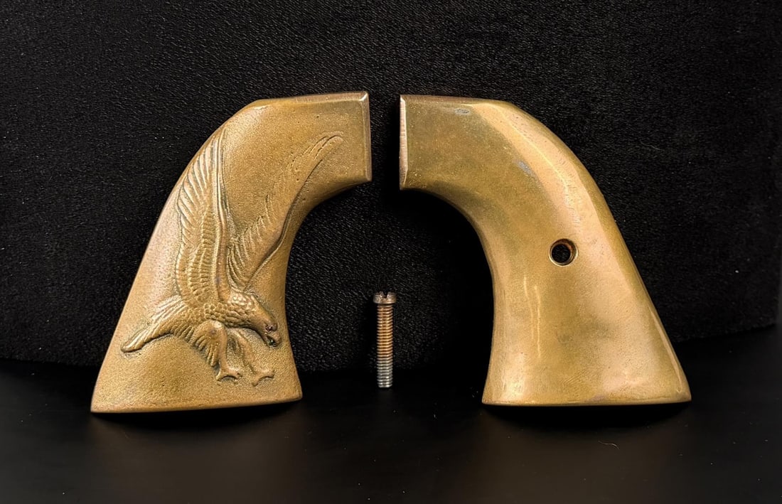 Bronze Colt Single Action Army Eagle Grips (1 of 5)