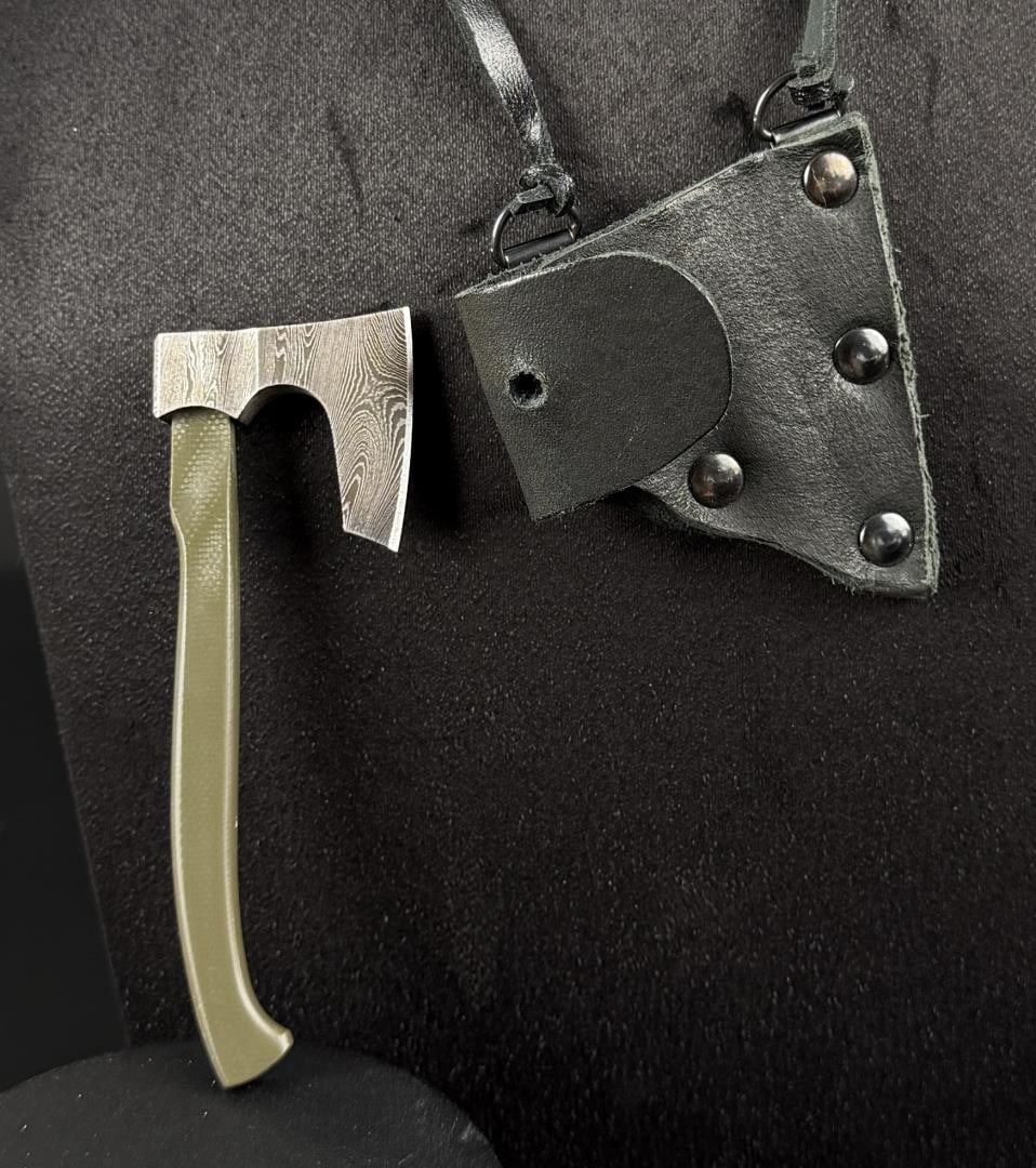 Olamic Bearded Miniature Pocket Axe (1 of 4)