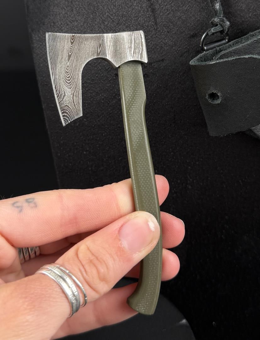 Olamic Bearded Miniature Pocket Axe - 3