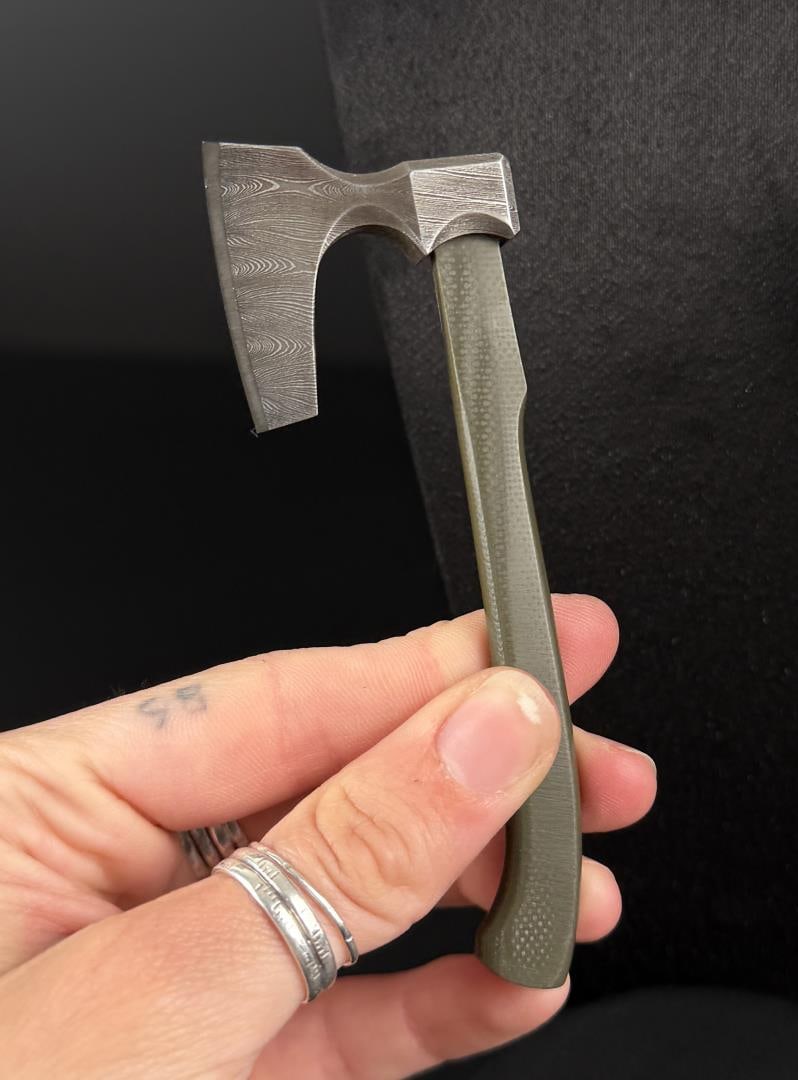 Olamic Bearded Miniature Pocket Axe - 3