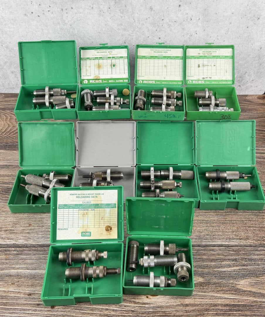 Collection of RCBS Reloading Dies (1 of 8)