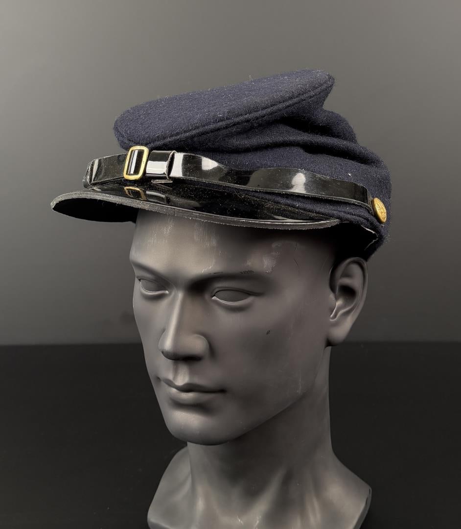 Civil War Union Reenactor Forage Cap: Size 6 3/4.