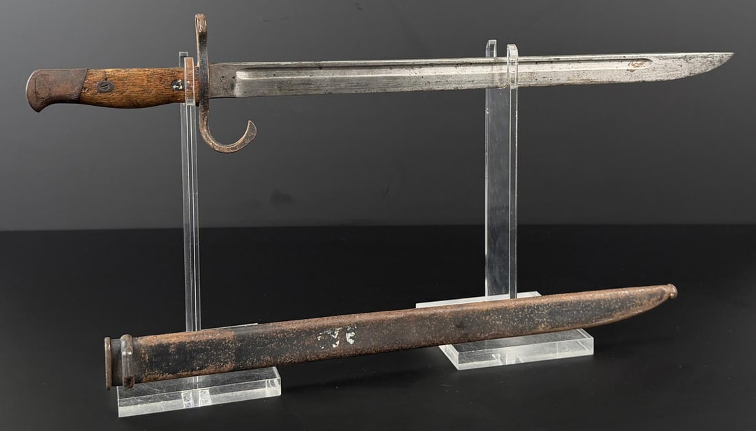 WW2 Japanese Type 30 Kokura Arisaka Bayonet: Decent example.