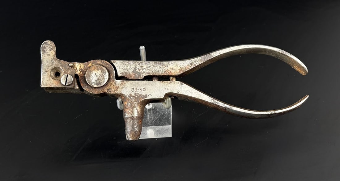 Ideal No. 4 38-40 Reloading Tool Bullet Mold: Decent Example.