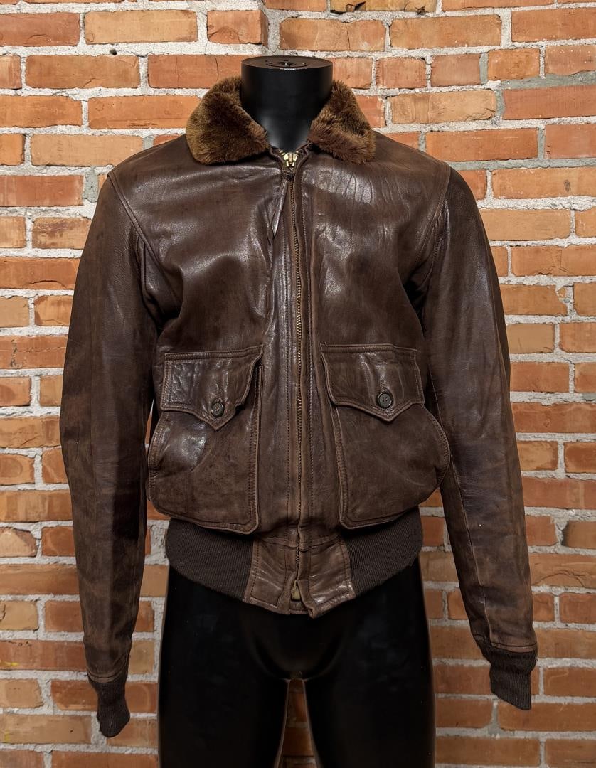 Flight Suits Ltd G-1 US Navy Flight Jacket: Size 40L