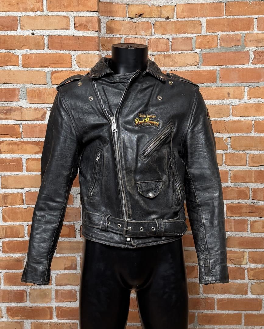 Vintage Jamin Leather Motorcycle Jacket (1 of 10)