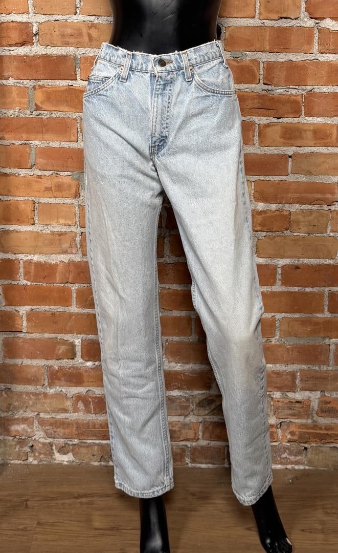 Vintage Levis 505 Orange Tab Denim Jeans 32x34: USA made