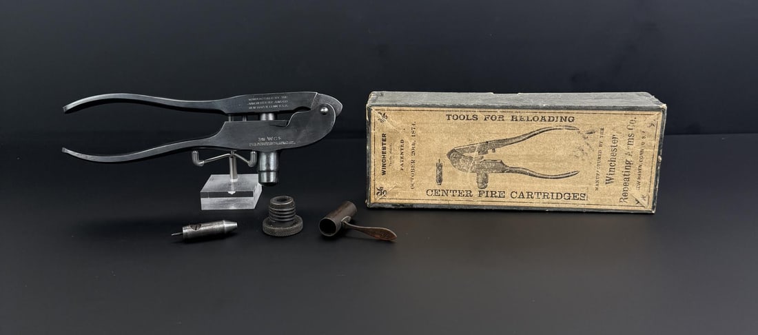 Winchester Model 1882 .38 Reloading Tool in Box (1 of 10)