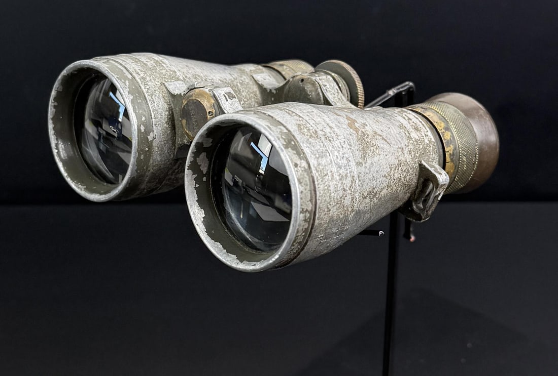 WWI WW1 Feldglas 08 Imperial German Binoculars (1 of 9)