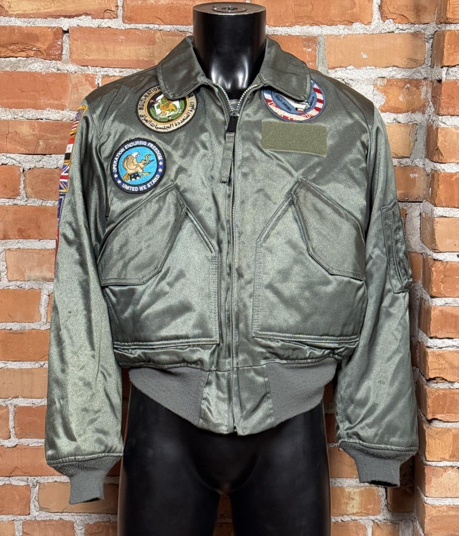 Alpha Industries Type CWU 45/MP Flight Jacket: Size Medium