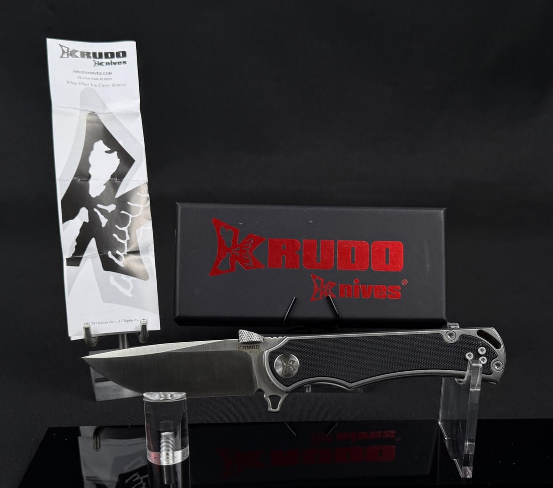 Krudo Karsino 10 LTE Pocket Knife: New in box.