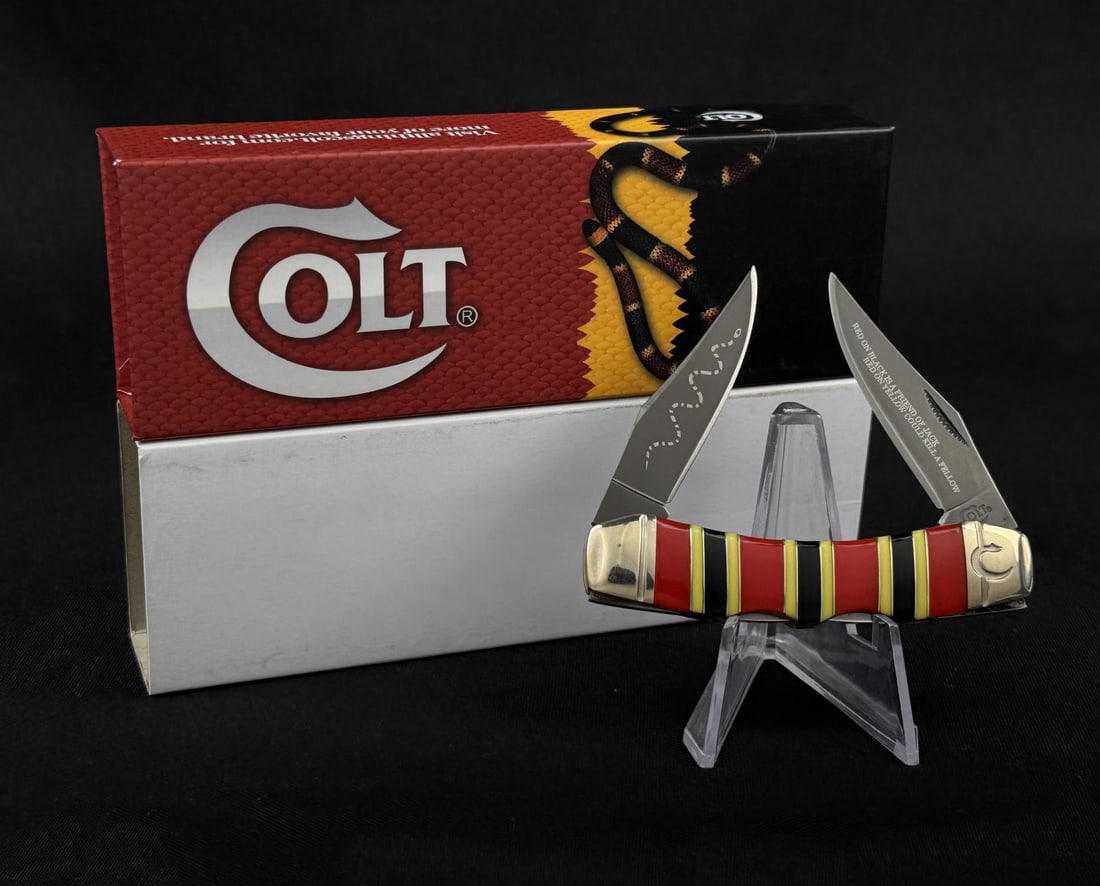 Colt CT556 Pocket Knife: New in box. 3 1/8" long closed.