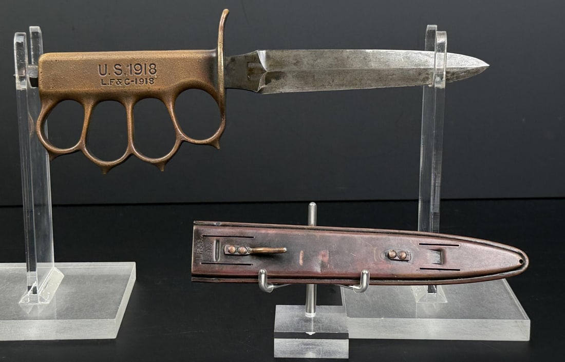 WW1 WWI LF&C 1918 Trench Knuckle Knife (1 of 6)