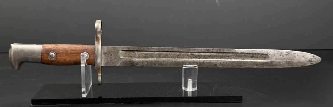 Krag US Model 1892 Springfield Jorgensen Bayonet: No scabbard.