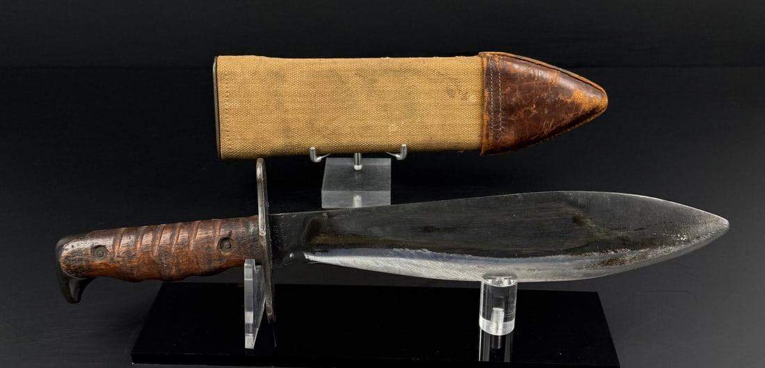 WWI WW1 Model 1917 Plumb Bolo Bayonet Knife (1 of 7)