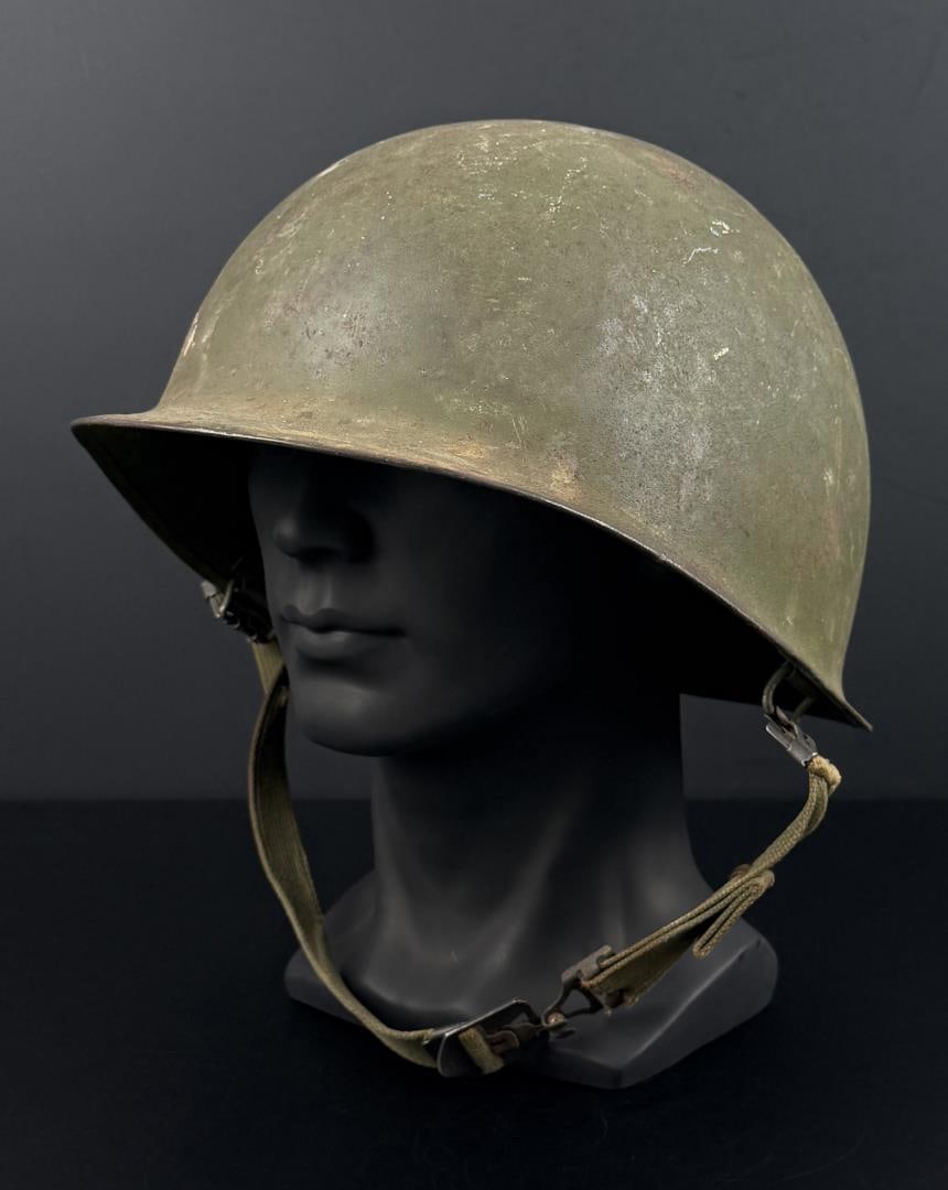 Vietnam War Rear Seam M1 US Army Helmet (1 of 7)