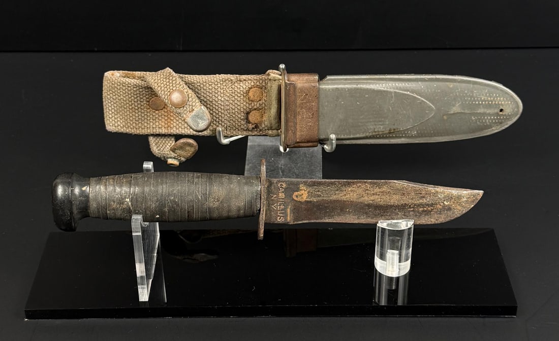 WW2 Mark 1 MK1 US Navy Camillus Knife (1 of 9)