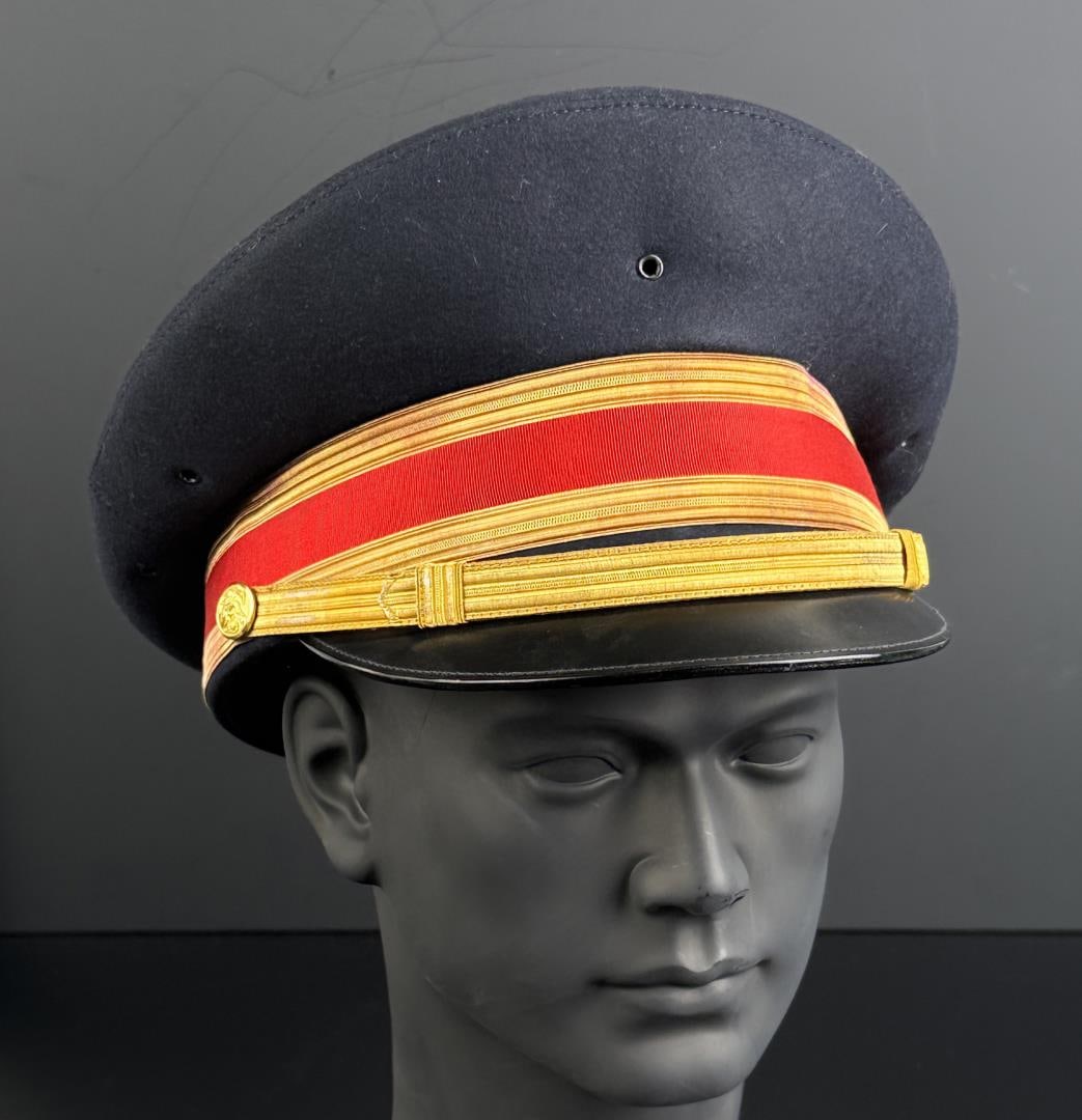 WW2 US Army Officer M1912 Artillery Visor Hat (1 of 7)