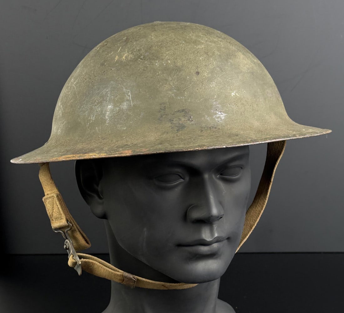 WWI WW1 23rd Machine Gun Division Doughboy Helmet (1 of 8)