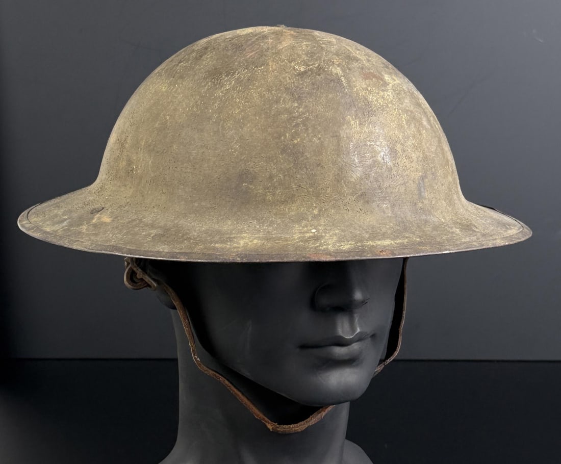 WW1 WWI US Army Doughboy Helmet Model 1917 (1 of 7)