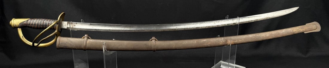Civil War Mansfield Lamb M1860 Light Cavalry Sword (1 of 6)