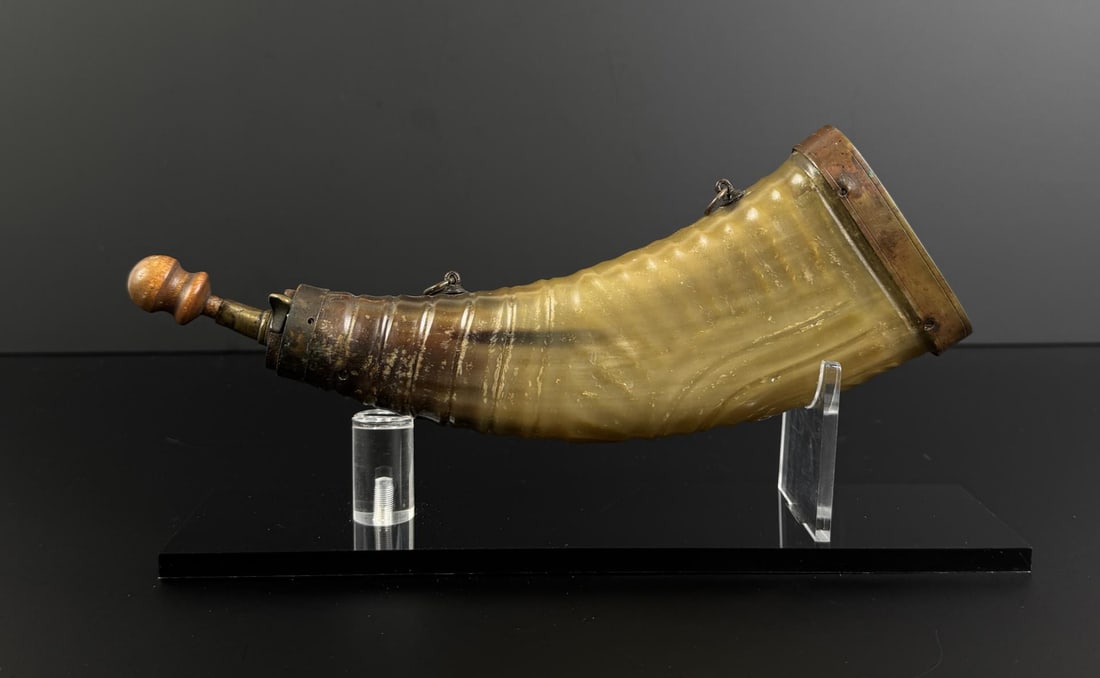 Early American Frontier Powder Horn (1 of 5)
